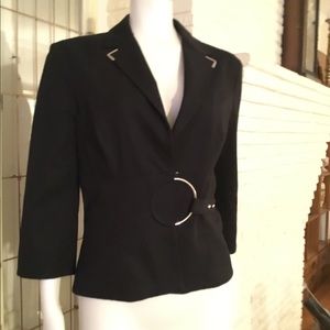 Cynthia Stefe Jacket with Metal Accents